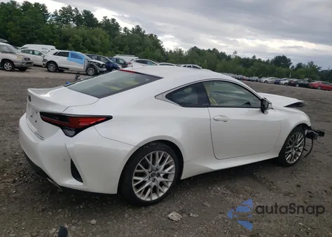 2021 Lexus Rc 300 Base z USA, uszkodzony, nr VIN JTHD85ECXM5006096